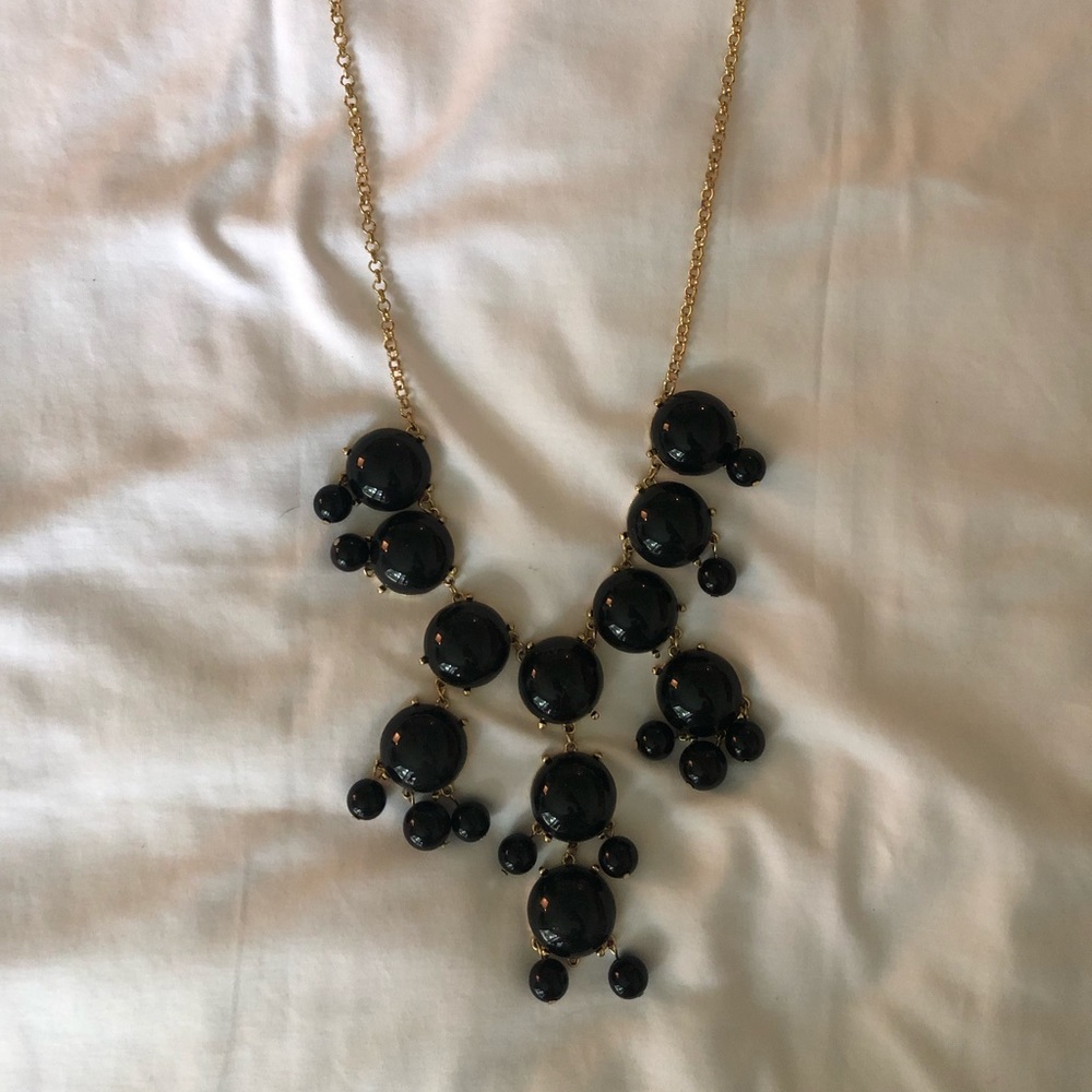 Black and gold bubble necklace